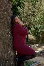Isla Dress, Merlot