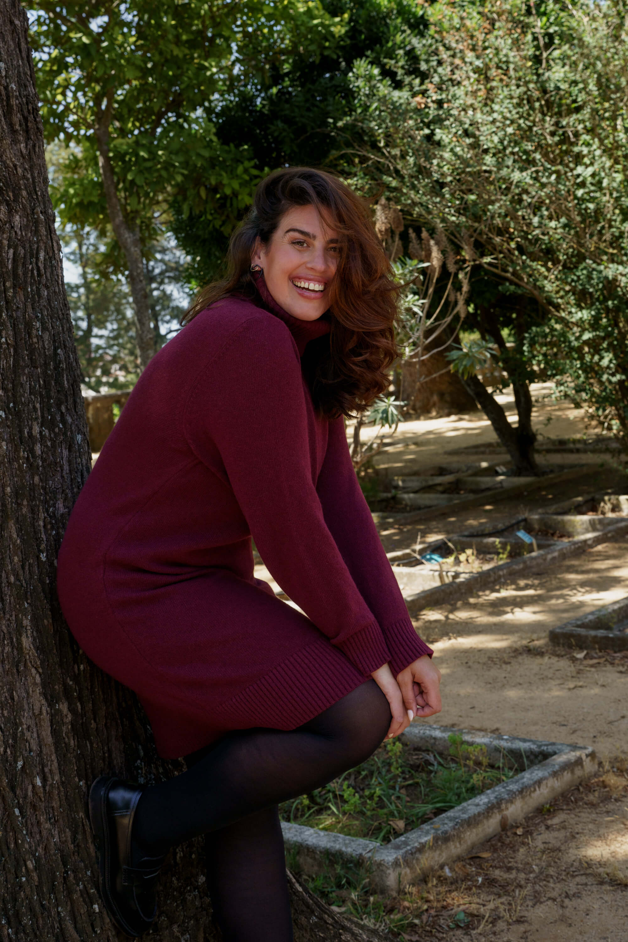 Isla Dress, Merlot