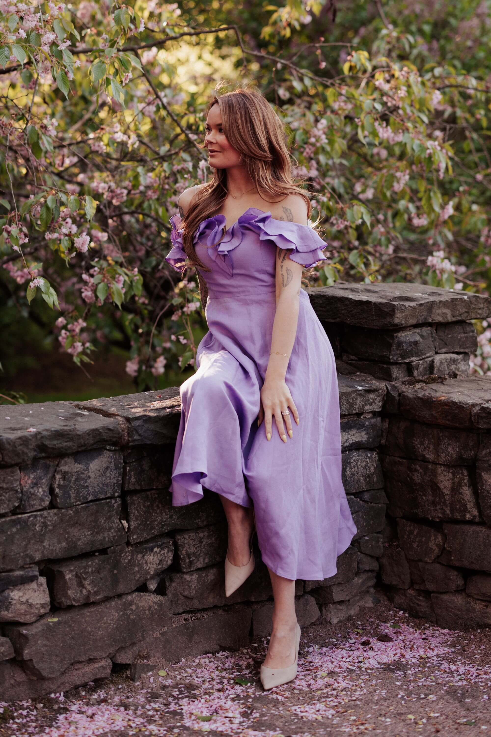 Kaia Dress, Lavendula