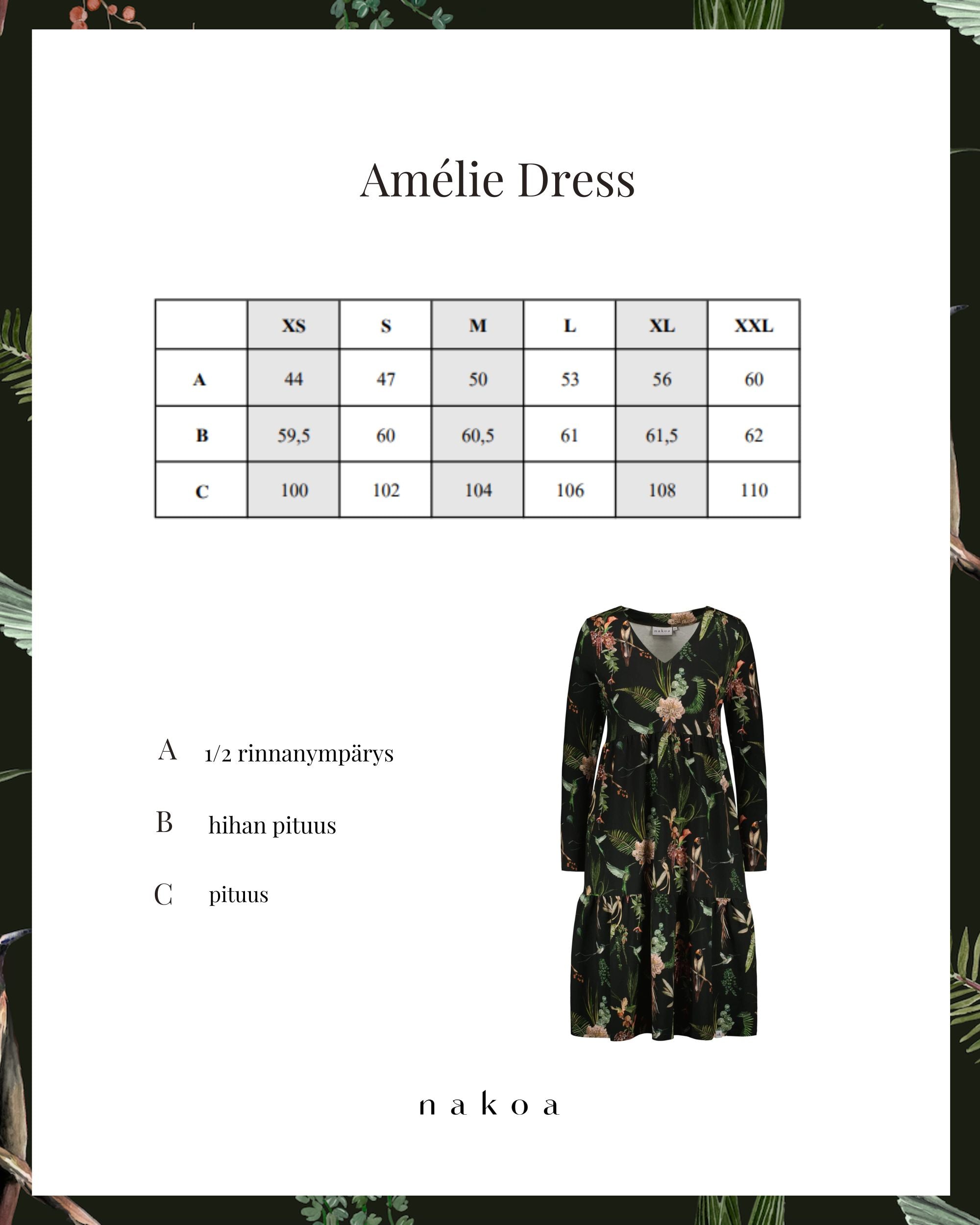 Amélie layered dress, Mockingbird