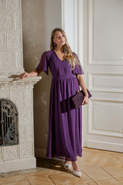 Maria Dress, Purple