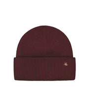 Merino Beanie, Burgundy