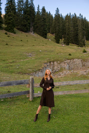 Millie Dress, Espresso
