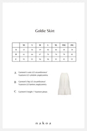 Goldie Skirt, Vanilla