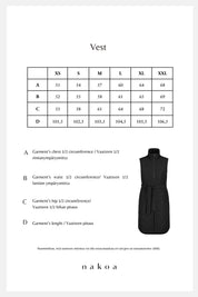 Libby Vest, Black