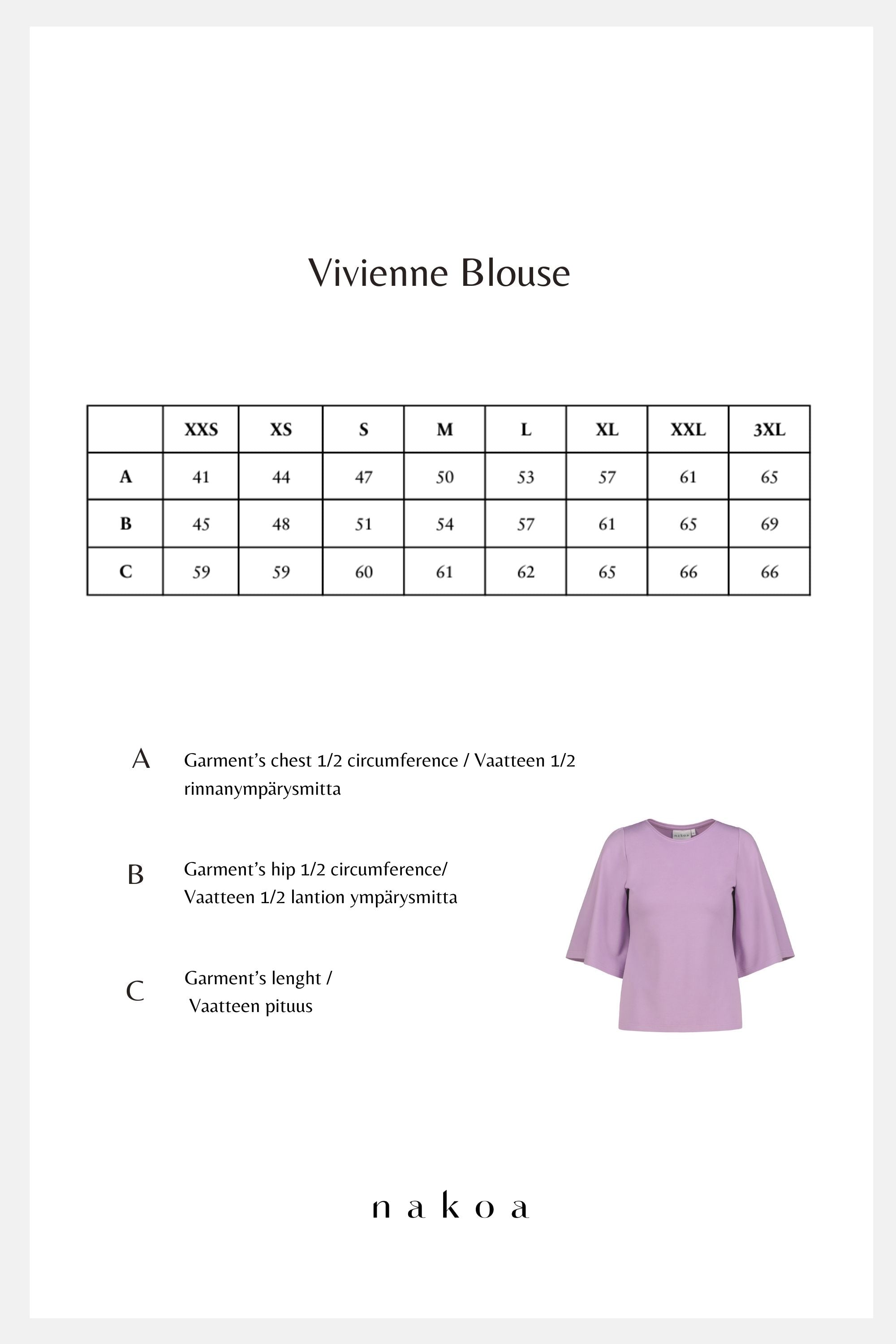 Vivienne Blouse, Black