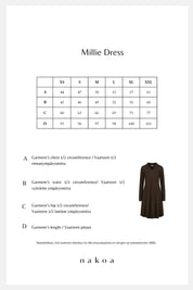 Millie Dress, Black
