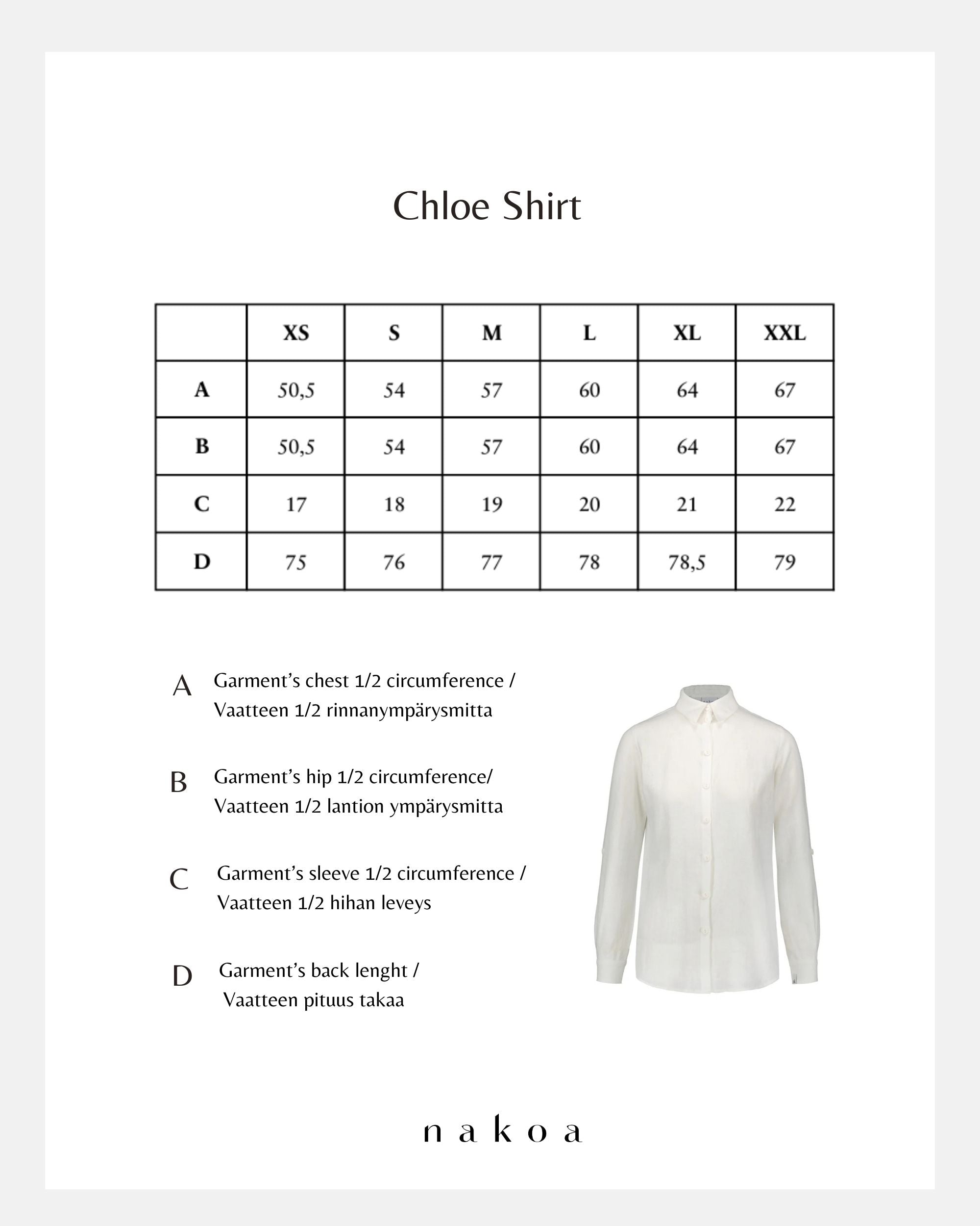 Chloe Linen Shirt, Coconut Milk