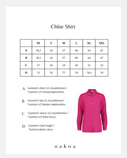 Chloe Linen Shirt, Candy Pink