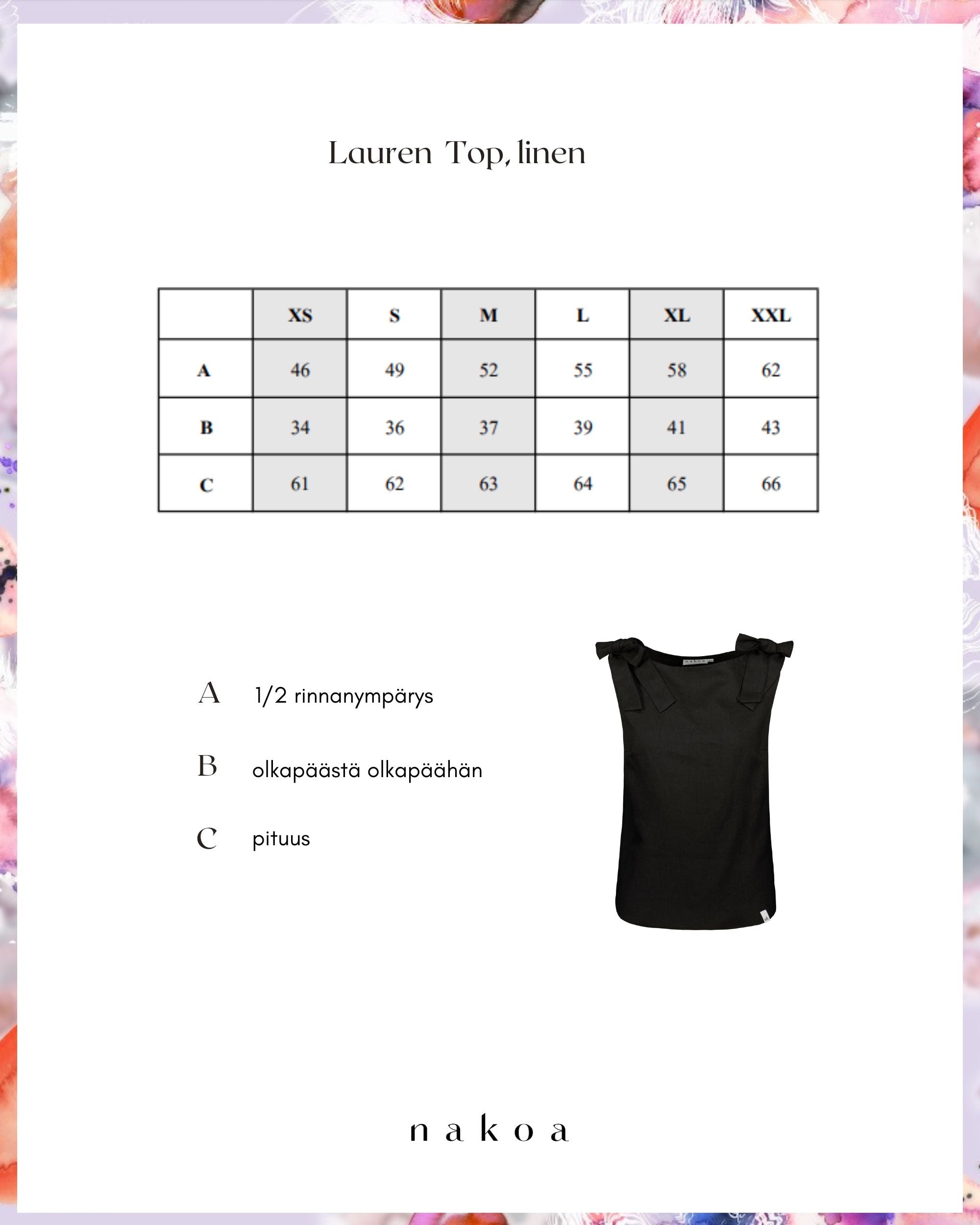 Lauren Top, Schwarz