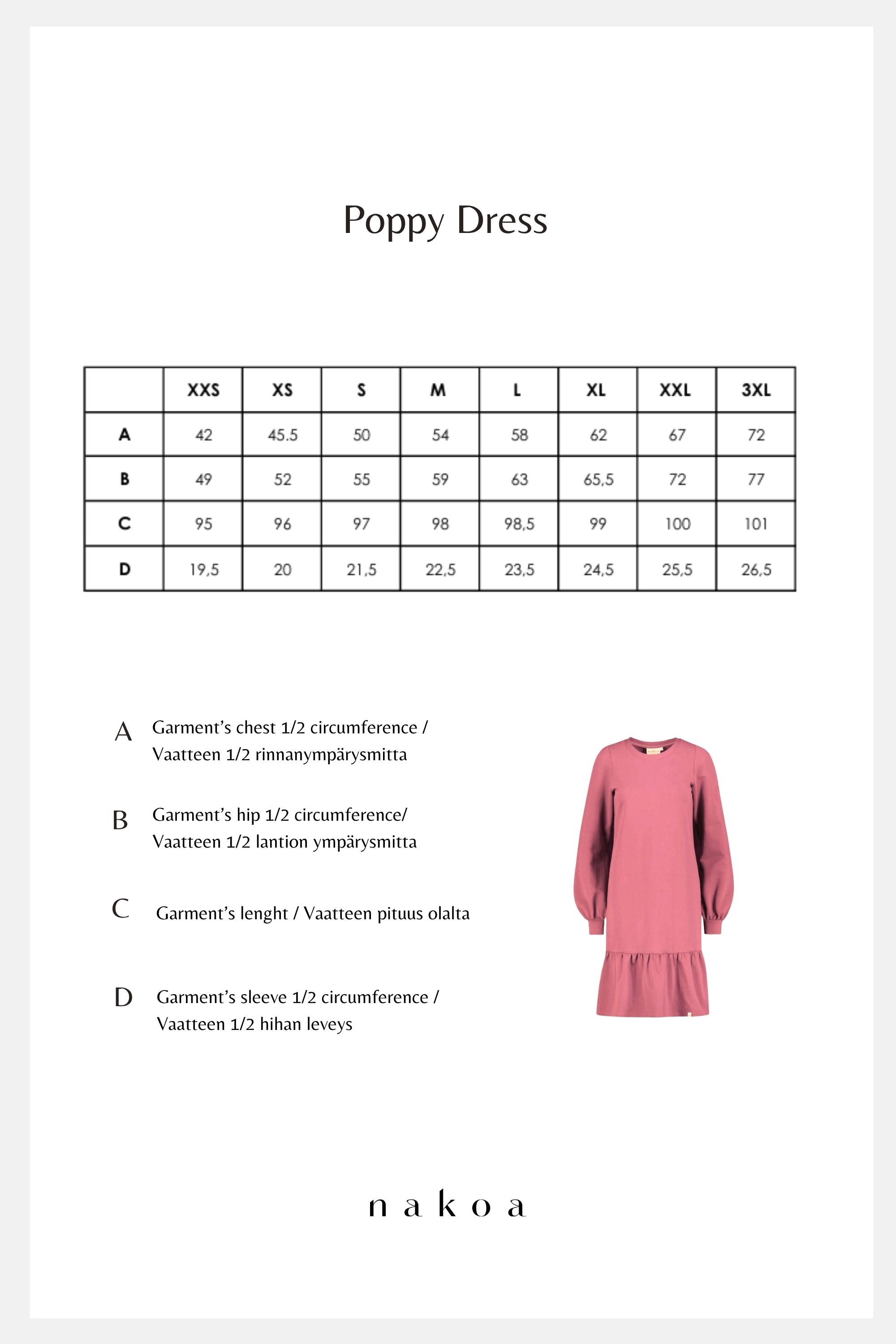 Poppy Dress, Mauve
