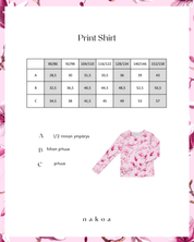 Basic Print Shirt, Daisies