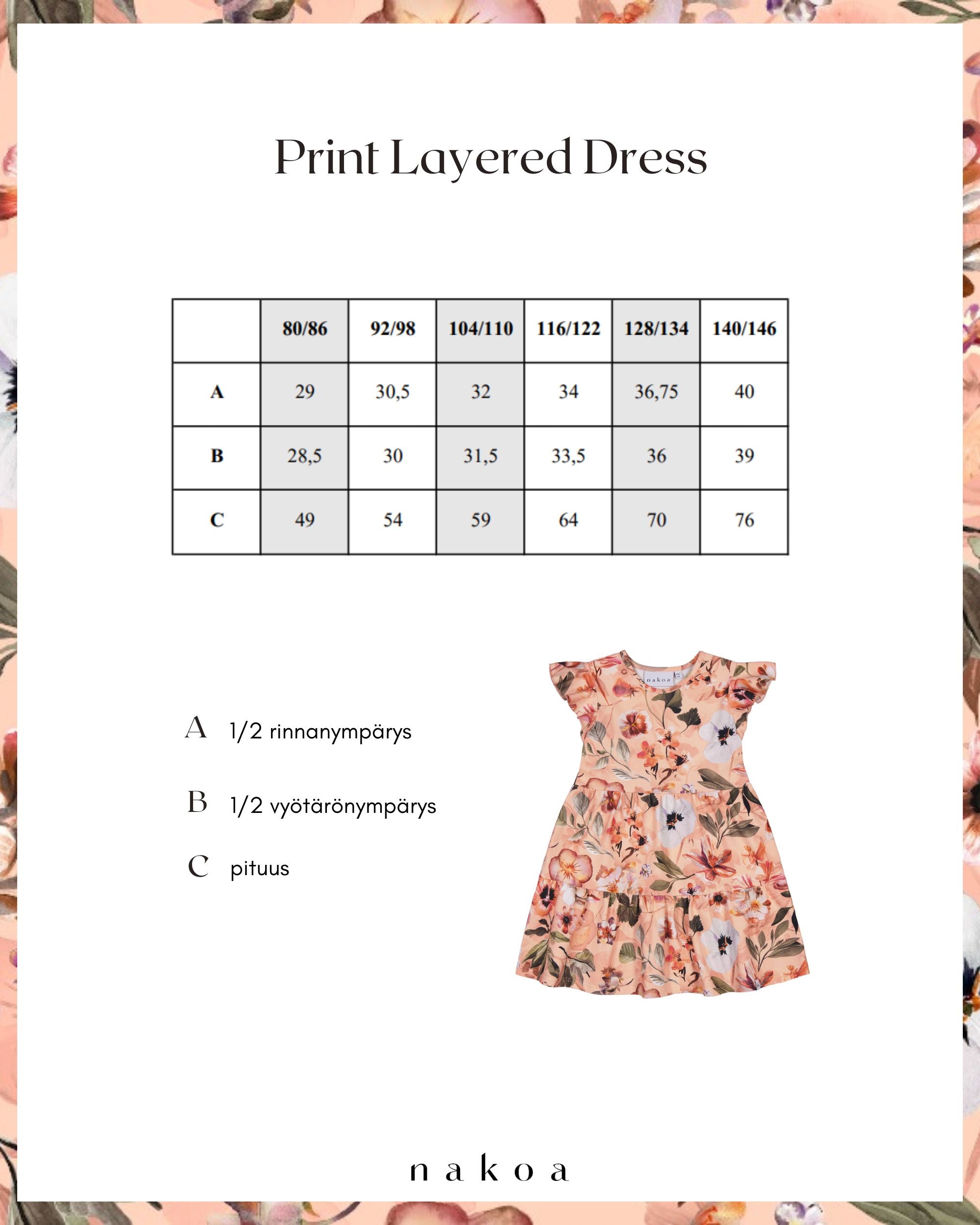 Print Dress, Siesta
