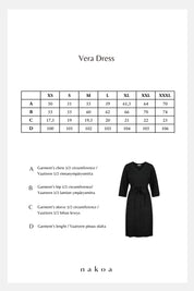 Vera Dress, Black Leo