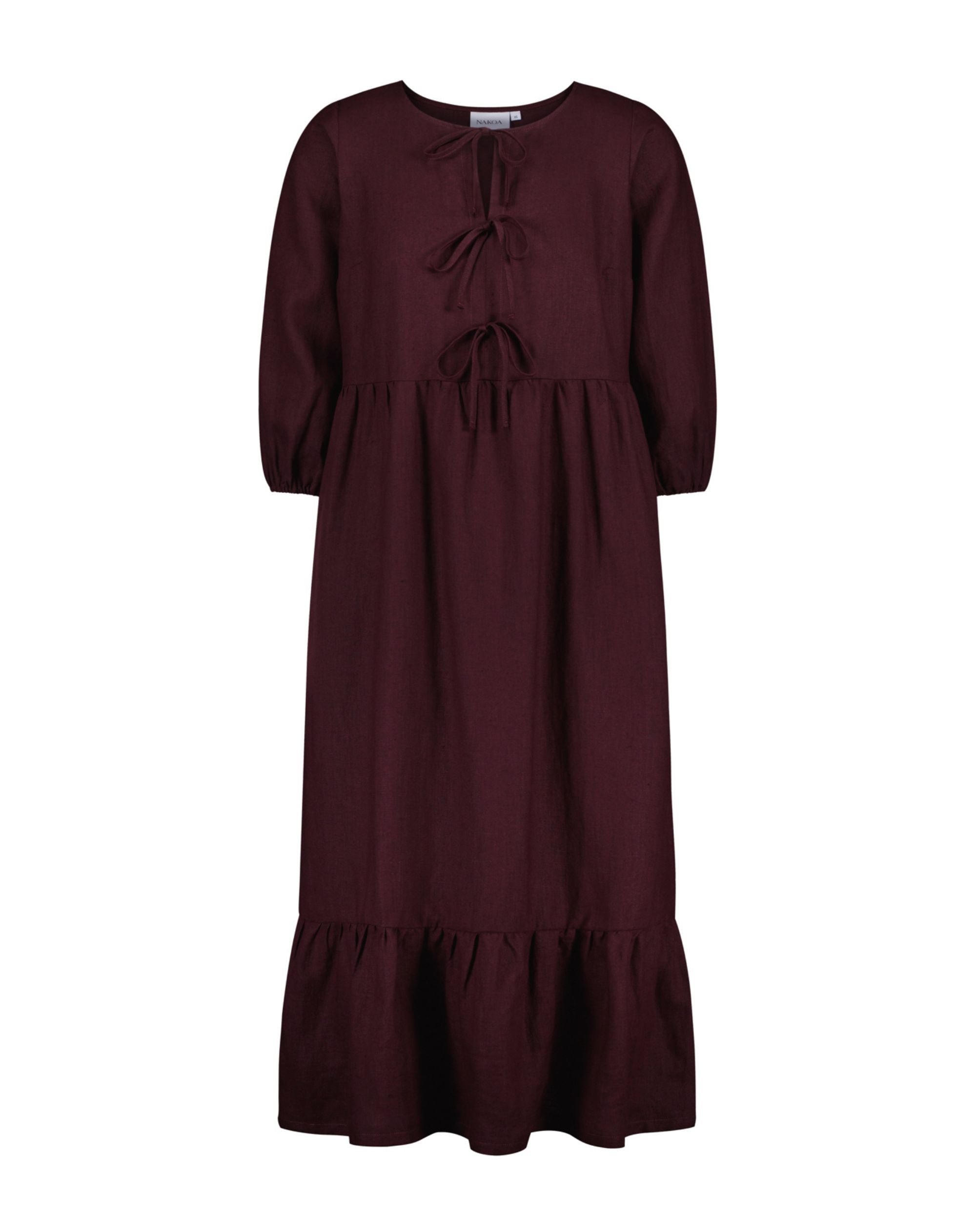 Aurora Dress, Merlot