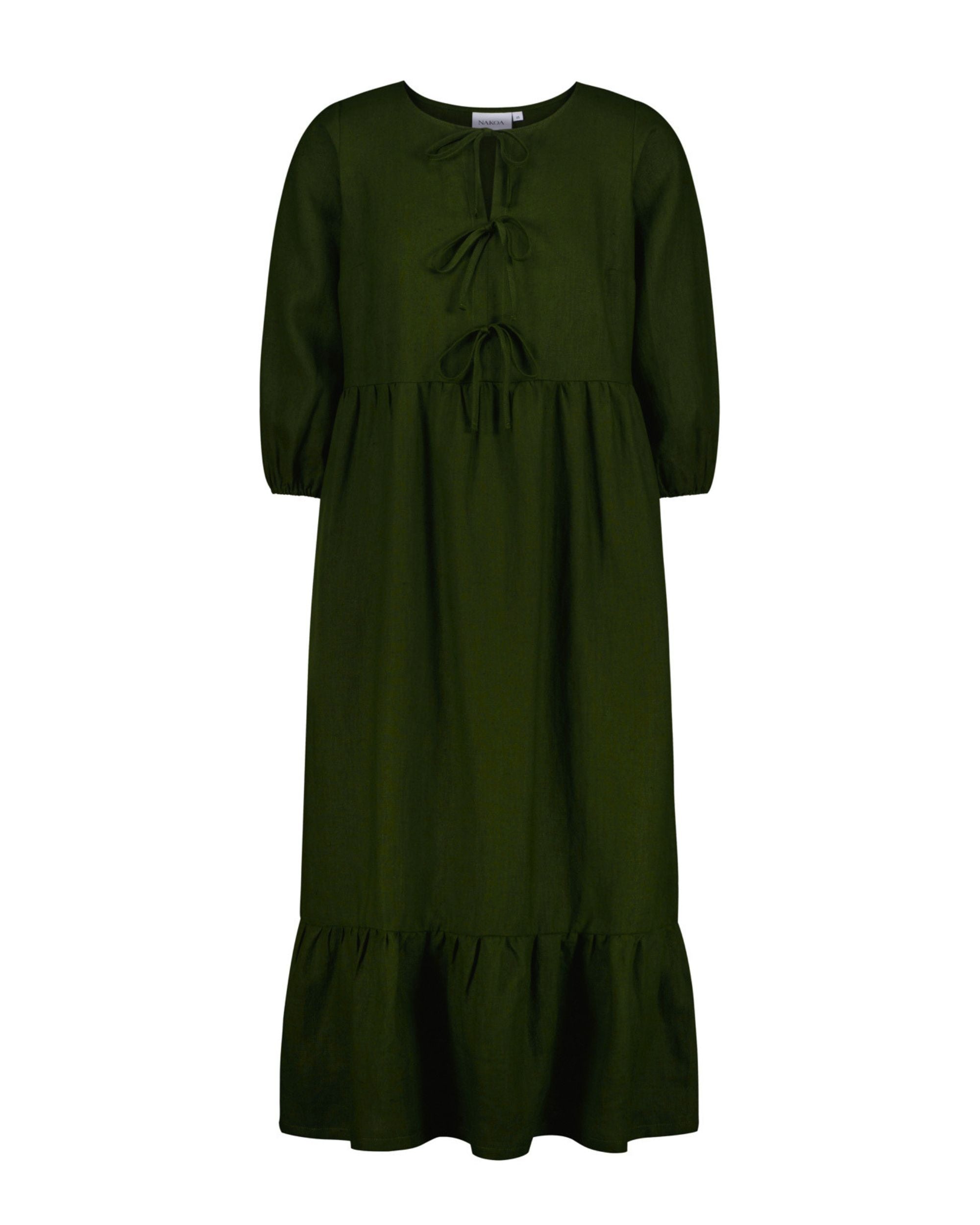 Aurora Dress, Olive Green