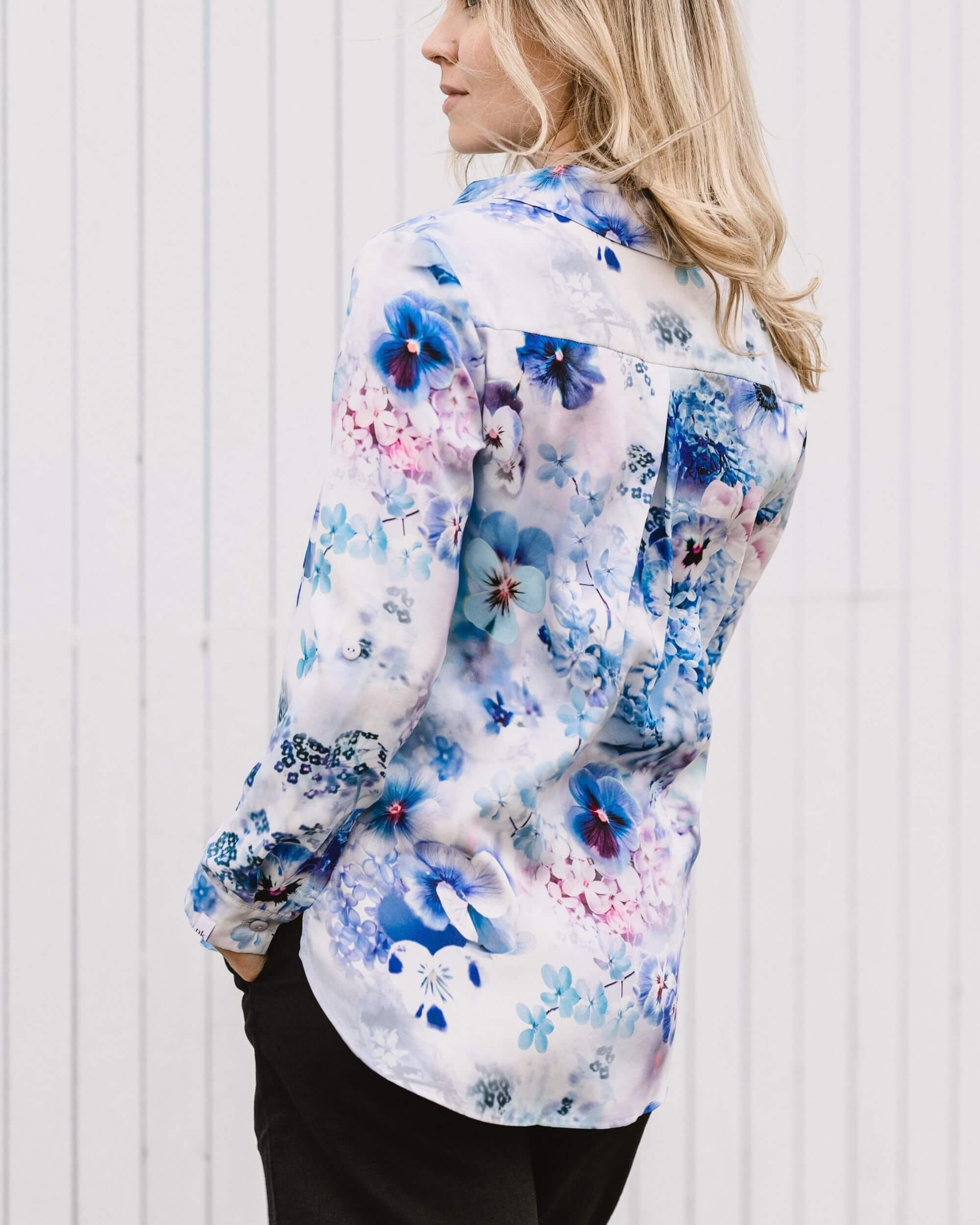 Chloe-Hemd mit Kragen, Lush