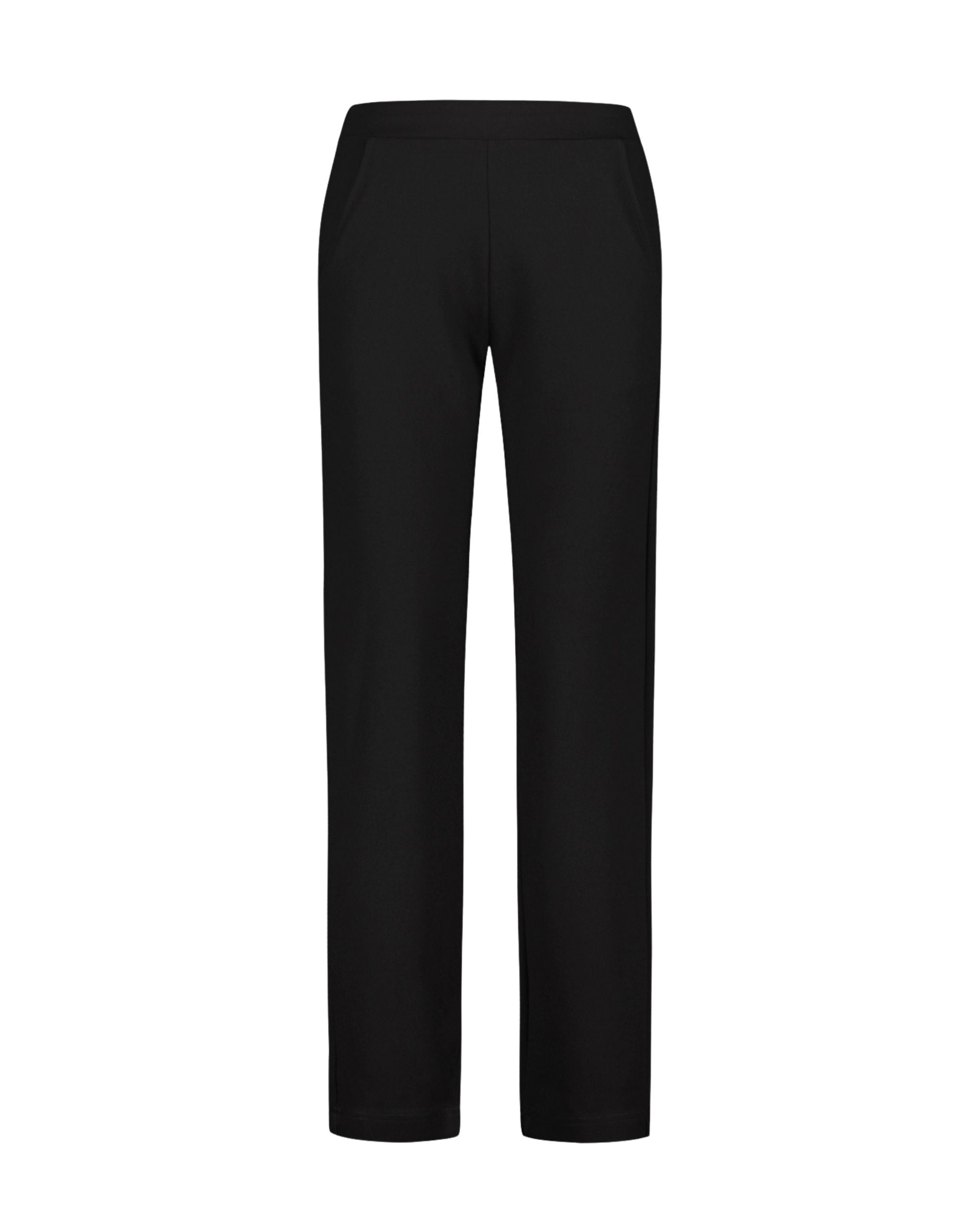 Comfy Straight Pants, Black