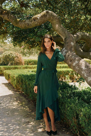 Eloise Dress, Emerald