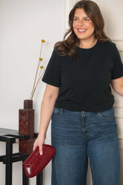 Emilia T-Shirt, Black