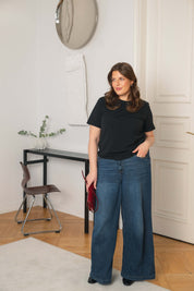 Emilia T-Shirt, Black