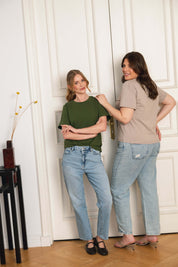 Emilia T-Shirt, Chive