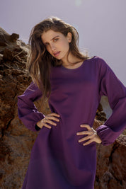 Emma Dress, Purple