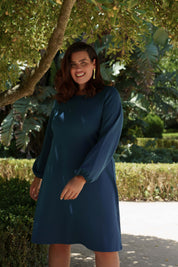Emma Dress, Teal