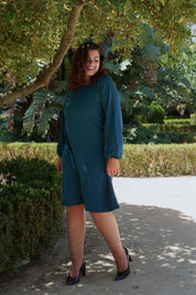 Emma Dress, Teal
