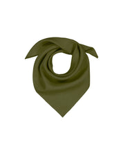 Linen Scarf, Olive Green