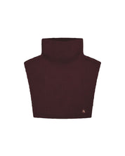 Merino Neck Warmer, Burgundy