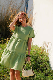 Olivia Dress, Pistachio