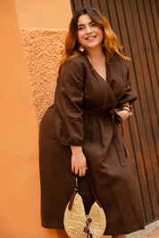 Piper Dress, Cocoa