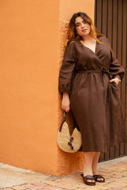 Piper Dress, Cocoa
