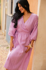 Piper Dress, Orchid Bouquet