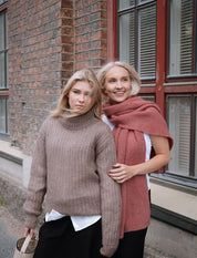 Pippa Scarf, Powder Pink