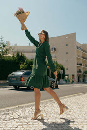 Poppy Dress, Evergreen