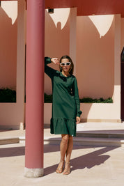 Poppy Dress, Evergreen