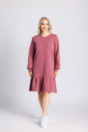 Poppy Dress, Mauve