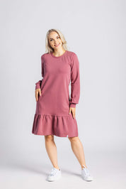 Poppy Dress, Mauve