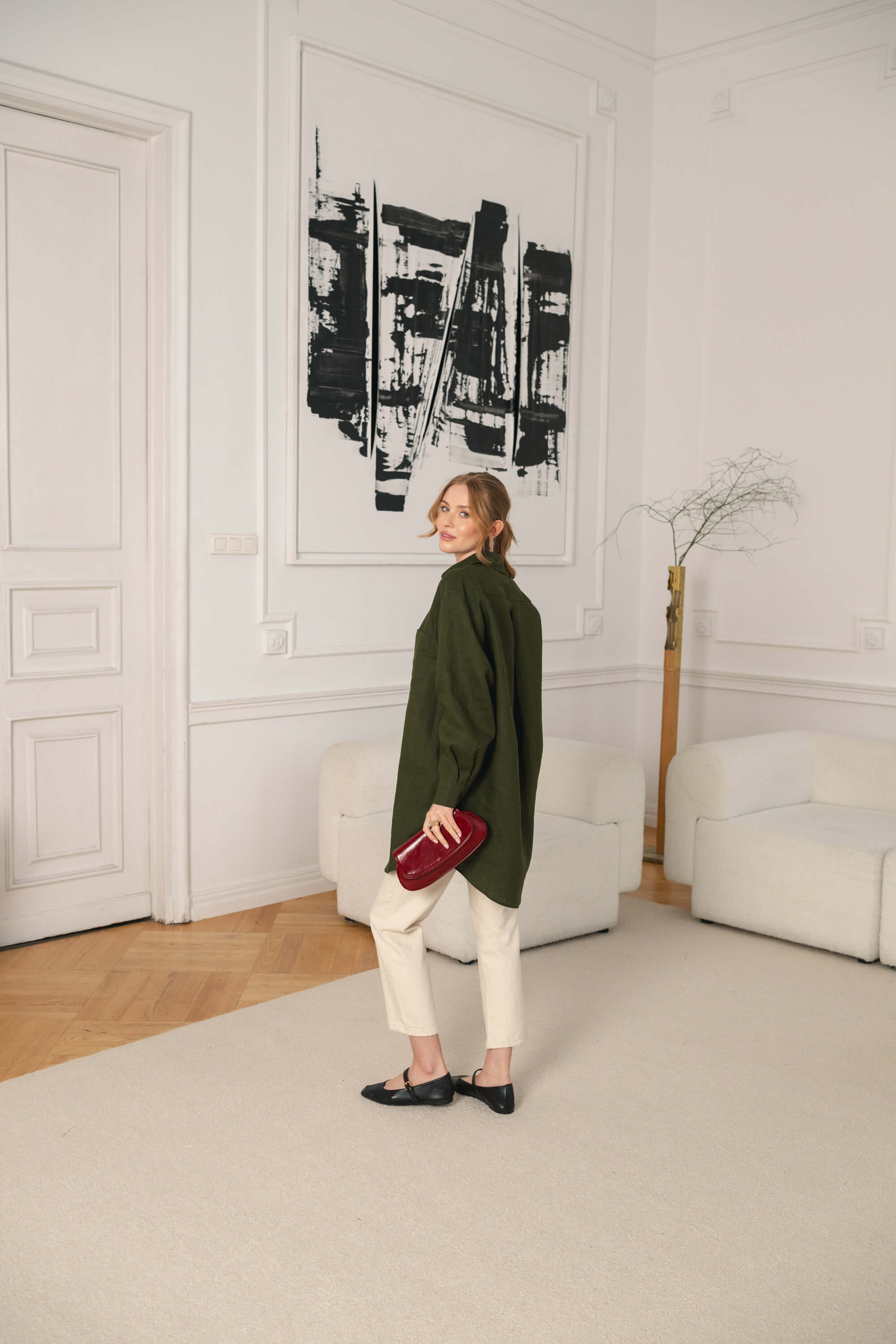 Savanna Shirt, Olive Green