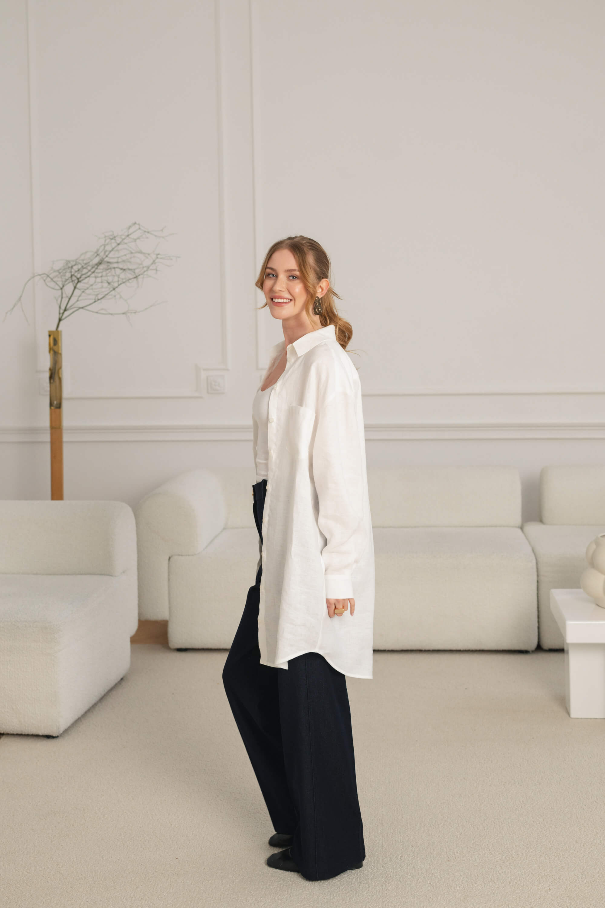 Savanna Shirt, Vanilla