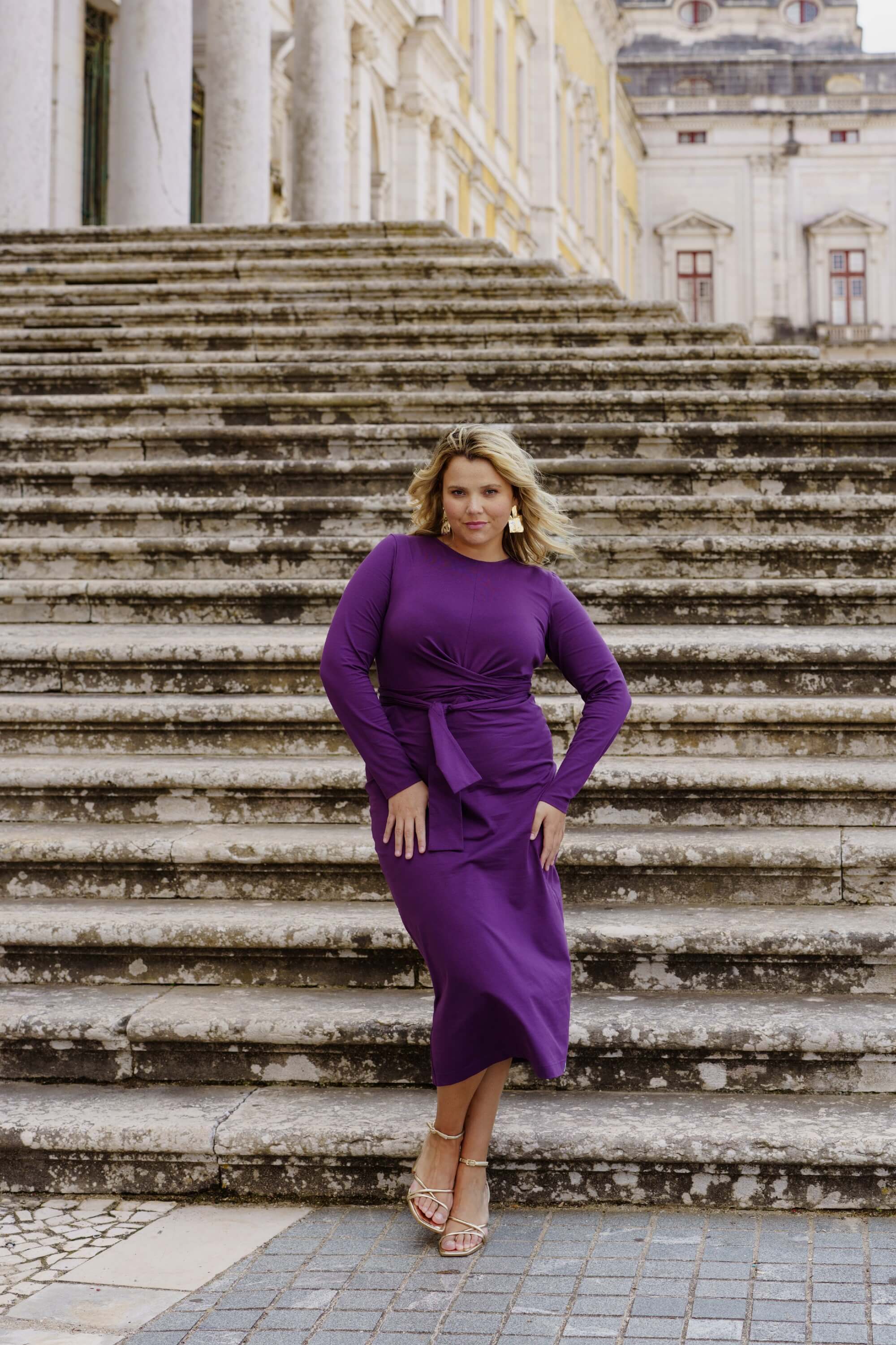 Zoey Dress, Royal Violet – Nakoa Oy