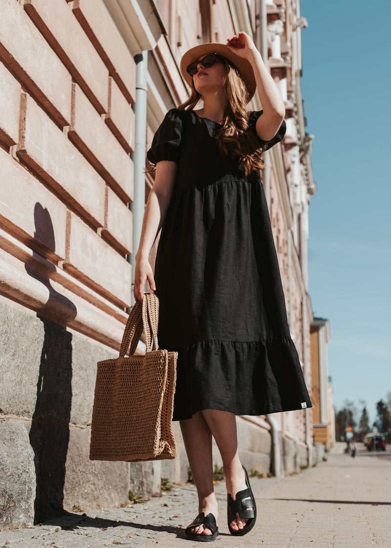 Astrid Dress, Black