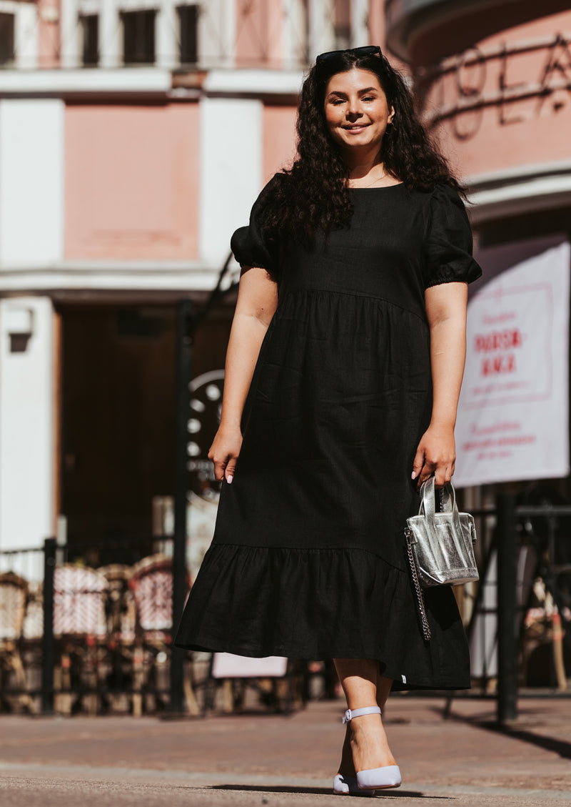 Astrid Dress, Black