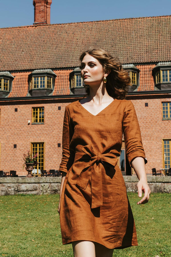 Vera Dress Pellavamekko, Tiramisu