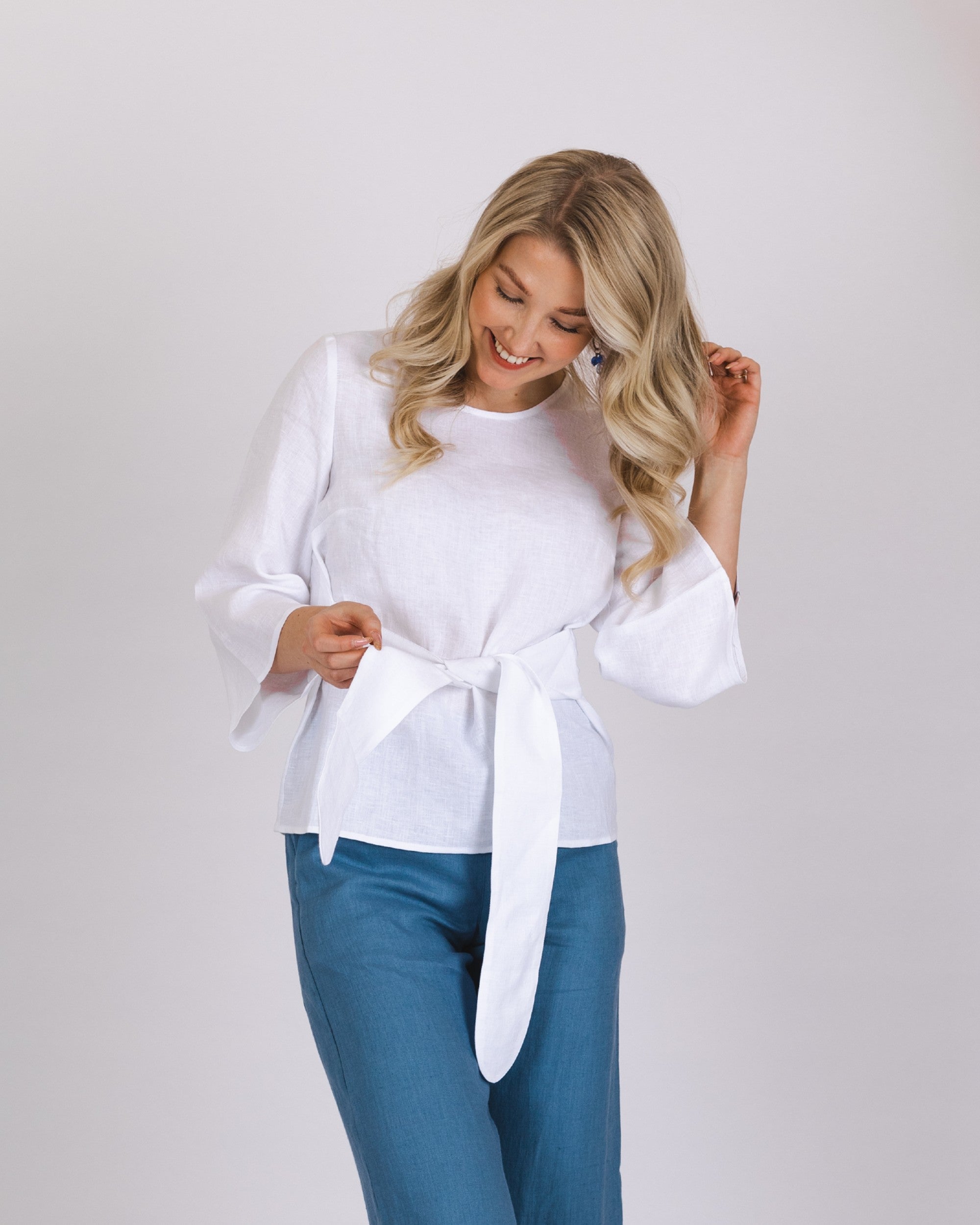 Ophelia Blouse, Coconut Milk