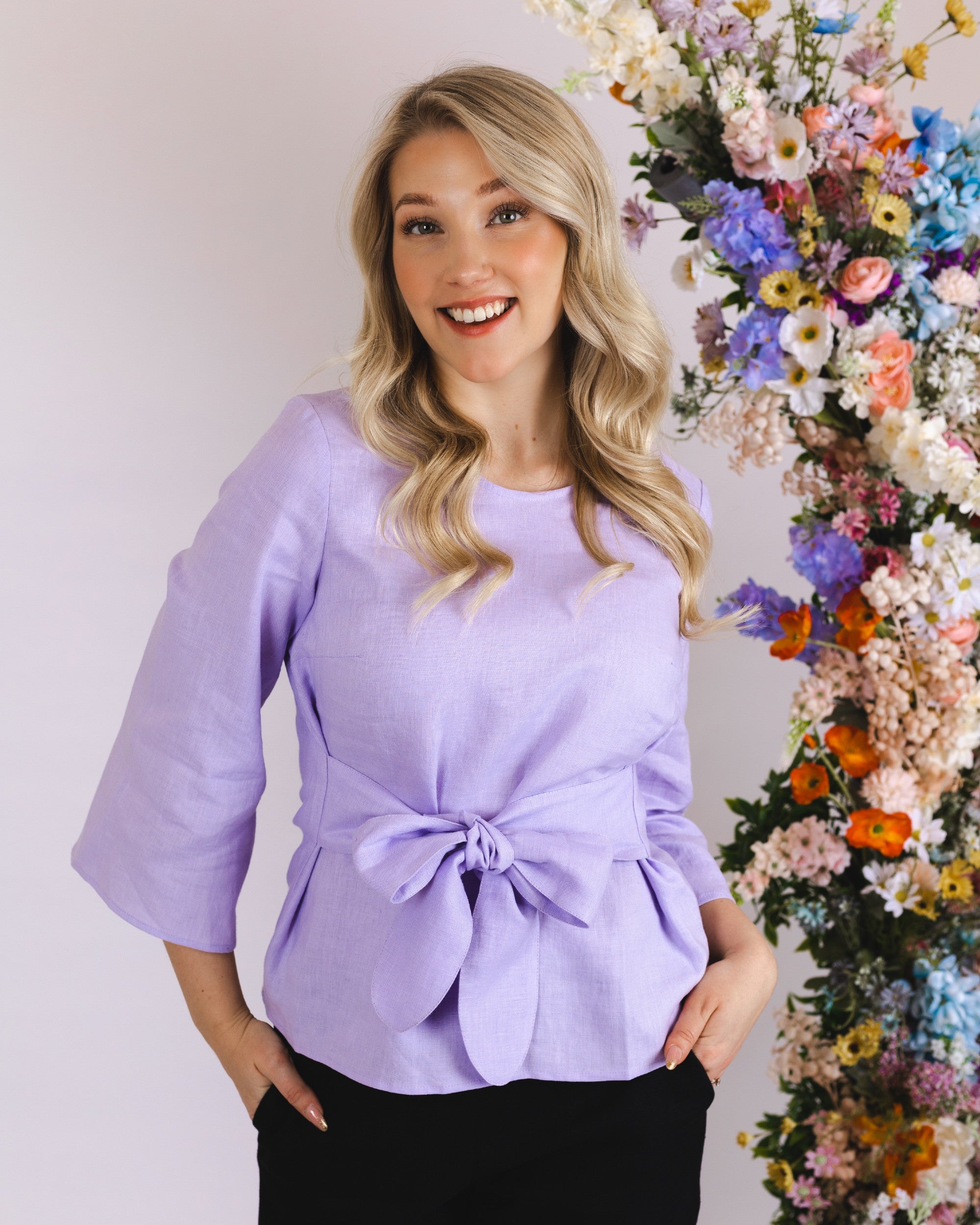 Ophelia Blouse, Lupine