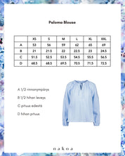 Paloma Blouse, Coconut Milk