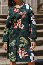 Poppy Dress, Olive Siesta